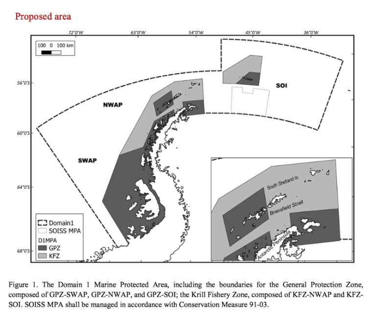 proposed area